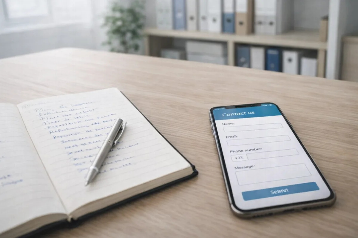 Contact et echange professionnel